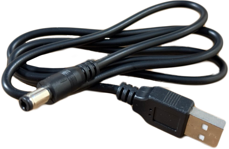 PMX Power Cable (Barrel to USB-A)