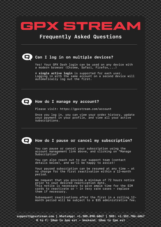 Subscription & FAQ Guide